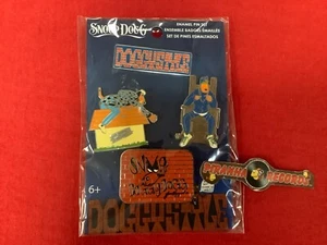 Snoop Dogg Doggystyle Enamel Pin Set New Piranha Records Funko - Picture 1 of 5