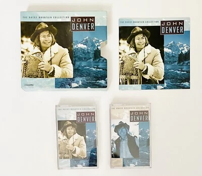 John Denver - The Rocky Mountain Collection -  2 Cassette Set w/ Booklet - Image 1 of 4