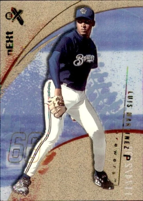 2002 E-X nEXT Rookie #119 Luis Martinez /2499 Milwaukee Brewers Numbered RC - Image 1 of 4