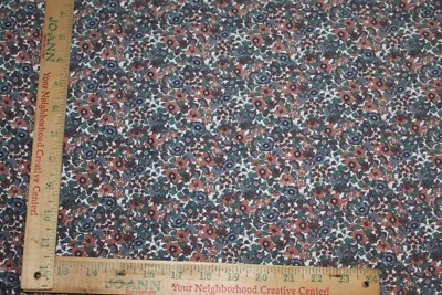 Multi Graphic Ditsy Floral Double Brush Jersey Knit Fabric 29" X 59 W Fast Ship - Image 1 of 3