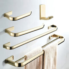 Bathroom Accessories Hardware Set Hand Towel Bar Rack Toilet Paper Holder Hooks