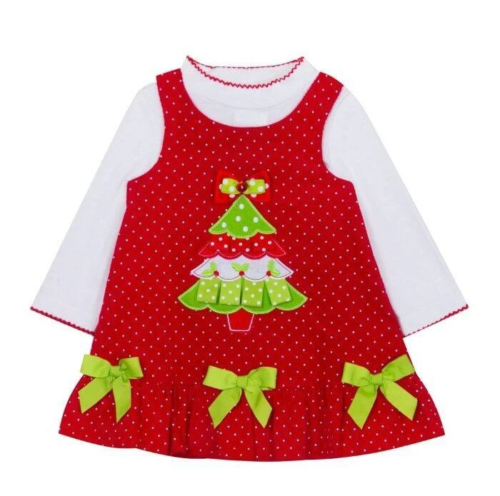 EDICIONES RARAS Conjunto de 6X Árbol de Navidad para Niña Nuevo con Etiquetas Foto 1 de 1