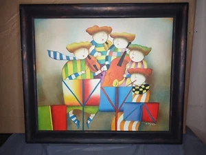 J. Roybal Original Oil Canvas Painting - Picture 1 of 8