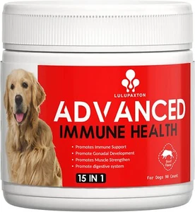 15 in 1 Dog Multivitamins and Supplements, Dog Hip and Joint Supplement, 90 CT - Picture 1 of 7