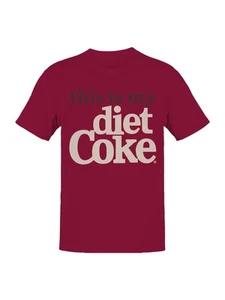 Diet Coke Slogan Tee Men's T-shirt - Picture 1 of 6