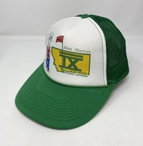 Gorra de golf Bar Nine (Bozeman, MT) de colección Mini Masters Trucker para hombre gorra SnapBack - Imagen 1 de 7