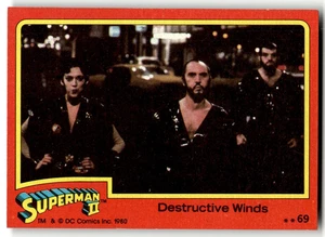 1980 Topps Superman II Card #69 Destructive Winds - Picture 1 of 4