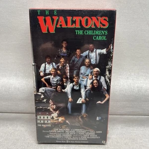 VTG THE WALTONS THE CHILDREN'S CAROL VHS 1991 WARNER BROS NOS - Picture 1 of 7