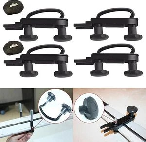 Roof Box Brackets Mounting Fitting Kit 4 Ppcs U Car Van Universal Motor Travel - Picture 1 of 18