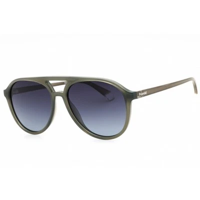 Gafas de sol Polaroid Core unisex marco de aviador de plástico verde PLD 4162/S 01ED WJ Foto 1 de 2