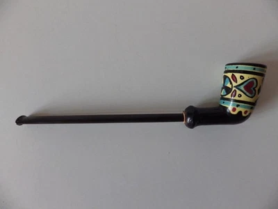 ancienne Pipe foyer ceramique keraluc 1950 collection pièce unique quimper  - Photo 1/4