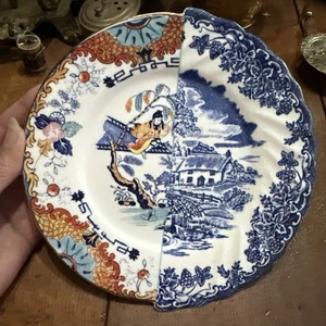SELETTI, Hybrid Dessert Plate CTRLZAK Bone China - Picture 1 of 5