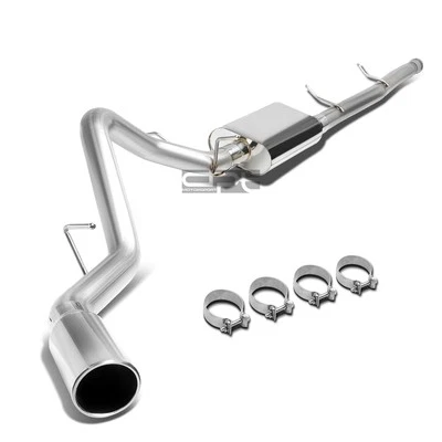 For 2007-2013 Silverado Sierra 1500 Crew Extended Cab Short Bed Catback Exhaust - Image 1 of 4