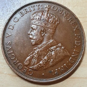 1936 KGV Penny aUNC - Picture 1 of 2