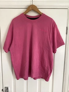 Camiseta Adidas Pharrell Williams HumanRace Talla Grande Peso Pesado Algodón Rosa - Imagen 1 de 7