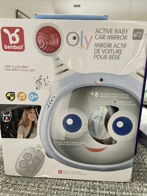 Oly Active Baby Car Mirror Shatter-Proof Rear Facing Infant Mirror Entertainment - Image 1 of 2