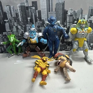 Lote 6 figuras vintage de villanos y chicos malos de los Power Rangers años 90 malvados - Imagen 1 de 24