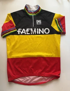 Santini Faemino Short Sleeve Jersey Sz M - Picture 1 of 21