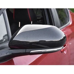 Cubierta de espejo retrovisor lateral de fibra de carbono superpuesta para Toyota Camry 2018 2019 2020 2021-2023 - Imagen 1 de 16