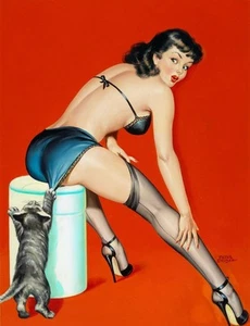Impresión fotográfica Peter Driben pin up de 11 x 14 - Imagen 1 de 1