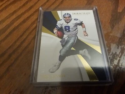 2017 Panini Immaculate Parallel Card #91/99 Troy Aikman #28 HOF Dallas Cowboys - Image 1 of 4