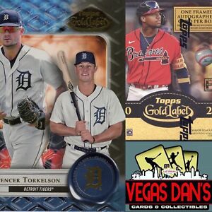 2022 Topps Gold Label CLASS 1, 2, & 3 BLACK SP Singles RC HOF COMPLETE YOUR SET