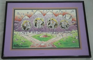 Drew Litton Colorado Rockies Rocky Mountain News 1993 Art Cartoon - Picture 1 of 6
