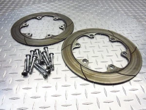 1985 84-86 HONDA CB700SC CB700 FRONT BRAKE ROTOR DISC ROTORS LEFT RIGHT DISCS - Picture 1 of 12