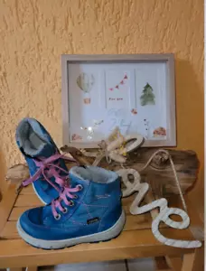 ❤️ Kinderschuhe Superfit Gr. 24 echtes Wildleder Gore-tex❤️ - Bild 1 von 2