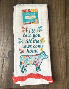 Animals Kitchen Towels 2 Pack Set, Multi-color, 20" x 30", NEW! - Picture 1 of 6