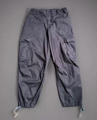 Pantalones cargo de diseñador japonés L’EQUIPE Yoshie Inaba.29.Fondos atados/elásticos Foto 1 de 4