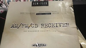 VTG Rare Old School Sherwood XCM 7370 Car Stereo CD Deck Digital Audio Out DTS - Picture 1 of 10