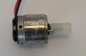 Motor Escap 16C18 204 30 DC, DJ Swiss Made 05.00, 14700 RPM, 4 VDC - Imagen 1 de 7