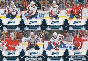 ALEXANDER OVECHKIN +7 MORE CAPITALS PLAYERS-20-21 UPPER DECK MVP 8 CARD TEAM SET - Picture 1 of 11