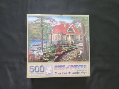 Rompecabezas Bits & Pieces 500 piezas casa de campo por Image World  Foto 1 de 4