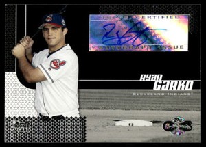 2006 Topps Co-Signers 115 Ryan Garko   Cleveland Indians  AU Baseball Card
