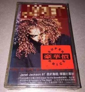 Janet Jackson 1997 The Velvet Rope Taiwan Edition Cassette Tape Album Sealed - Foto 1 di 8
