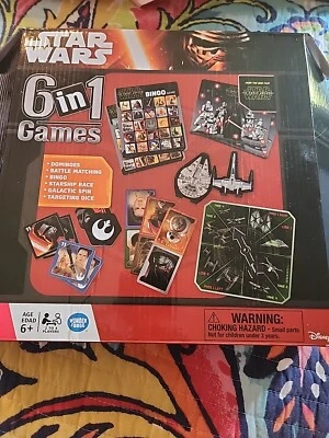 Star Wars El Despertar de la Fuerza: Juego 6 en 1 (5 en 1) Colección Falta Dominó Foto 1 de 4
