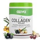 OZiva Plant Based Collagen Builder for Anti-Aging Beauty, Skin Repair 250 gm