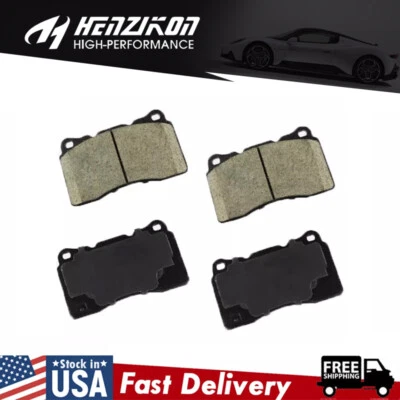 Front Ceramic Brake Pads Fits 2013 2014 2015 2016 2017-2019 Cadillac XTS US * - Image 1 of 4