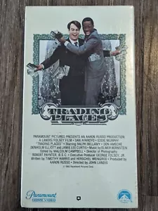 New Sealed VHS Trading Places 1983 Paramount With Watermarks - Picture 1 of 24