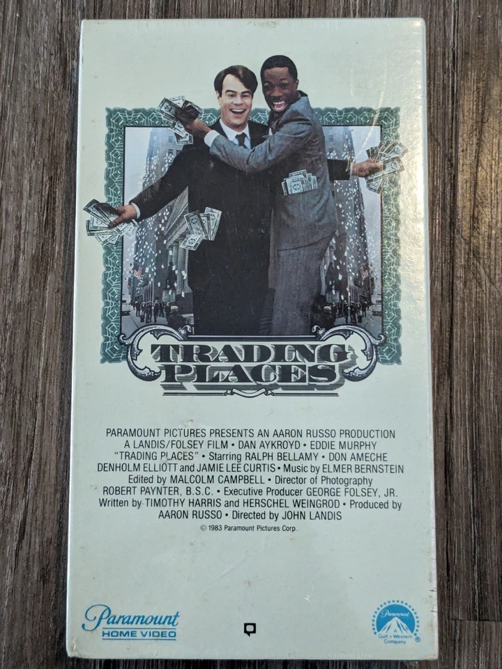 New Sealed VHS Trading Places 1983 Paramount With Watermarks - Image 1 of 4
