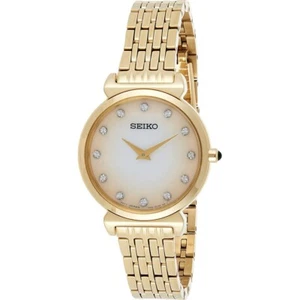 Seiko SFQ802P1,hat kein Uhrwerk,keine Krone,nur Gehäuse+Boden+Armband,verkauft für Teile. - Bild 1 von 1