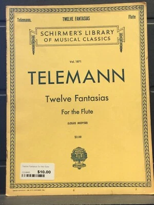 Telemann - Doce fantasías para la flauta Foto 1 de 2