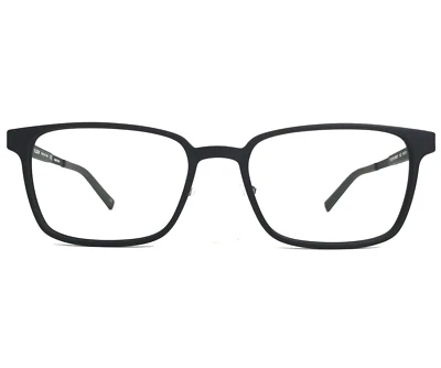 Monturas para gafas Flexon EP8007 002 negro mate gris cuadrado borde completo 54-18-145 Foto 1 de 4