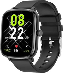 Smartwatch with Heart Rate Blood Pressure Blood Oxygen Monitor For Motorola Moto - Picture 1 of 54