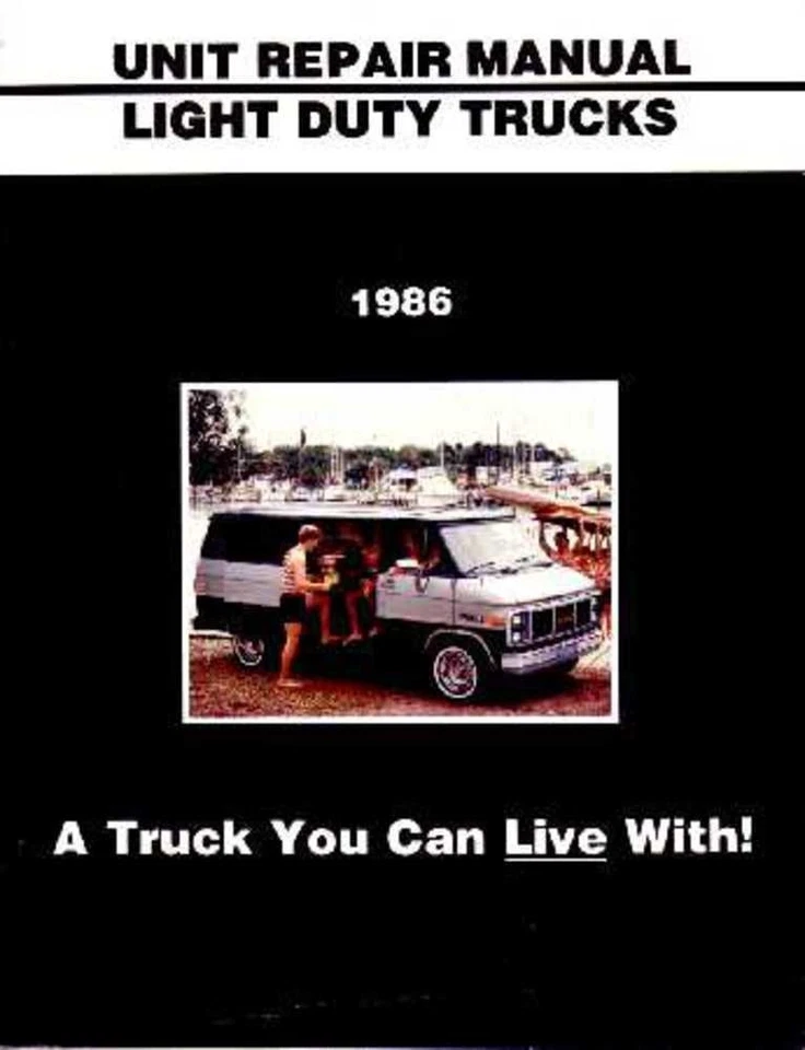 Chevy GMC C/K 10-30 S 1986 camioneta revisión manual de servicio instrucciones de reconstrucción Foto 1 de 1