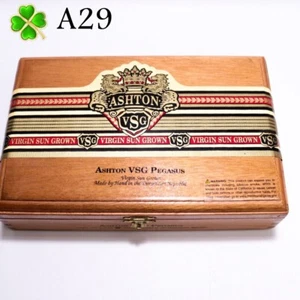 Ashton | Scatola vuota per sigari in legno VSG Pegasus - 9" x 6" x 2,25" A29 - Foto 1 di 7