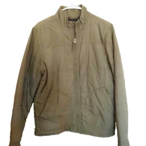 Old Navy Mens Quilted Jacket Size SMALL S Army Olive Green Vintage Field Utility - Picture 1 of 10