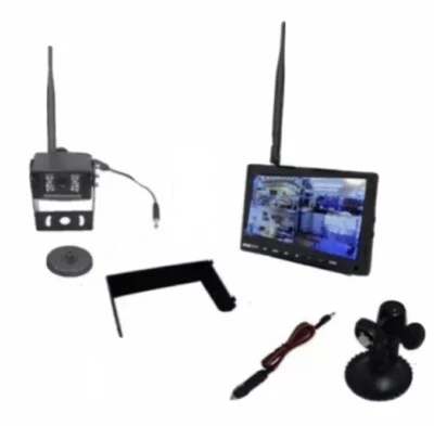 7" Wireless Rear View Backup Camera HD Monitor System for RVs Truck Trailer - Image 1 of 4